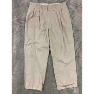 Majer Khaki Dress Pants Men's Size‎ 34 Actual (Waist 34, Inseam 26.5)